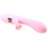 Generique Vibro Rabbit chauffant Lilo Heat 23cm Rose